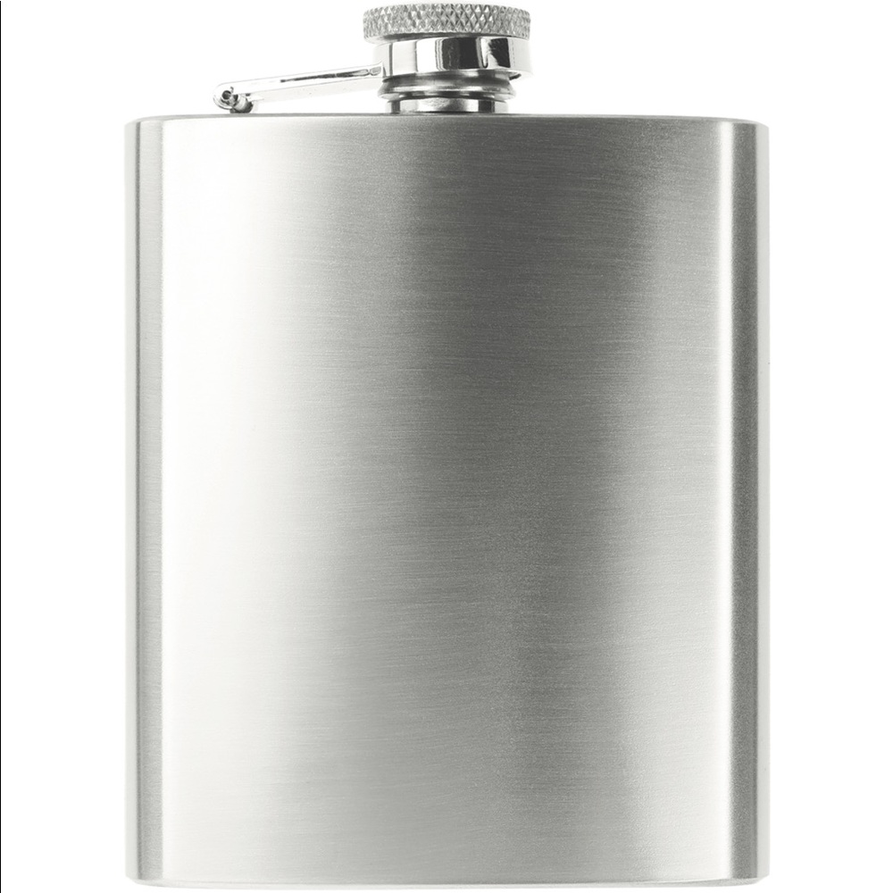Zippo 8oz Silver Hip Flask NWT / NIB